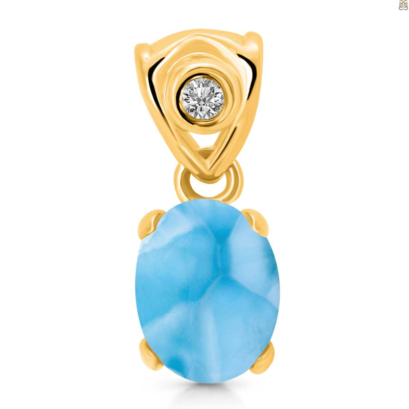 Larimar Pendant LAR-RDP-553-V-LOOP.