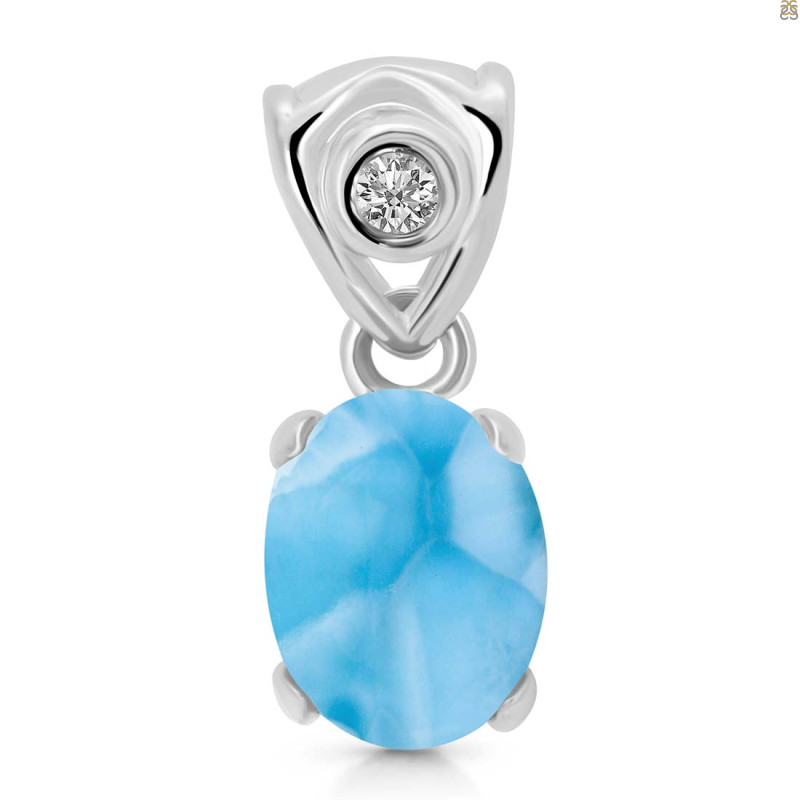Larimar Pendant LAR-RDP-553-V-LOOP.