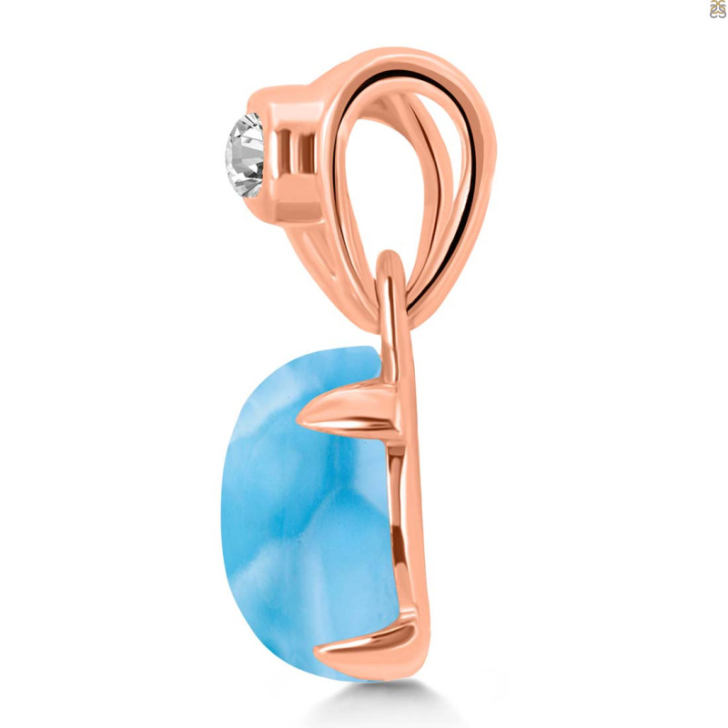 Larimar Pendant LAR-RDP-553-V-LOOP.