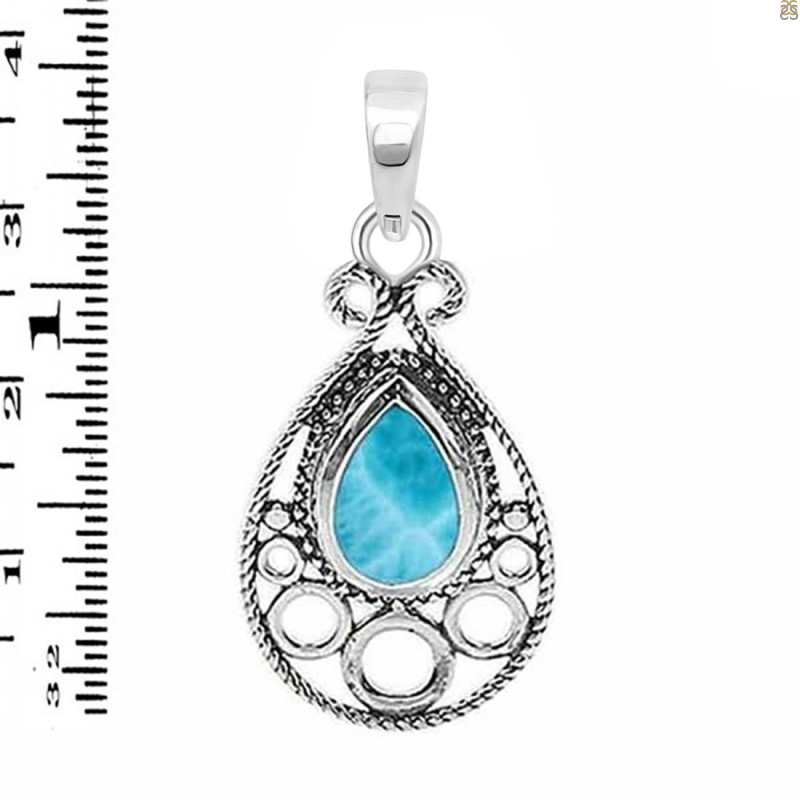Larimar Pendant LAR-RDP-77.