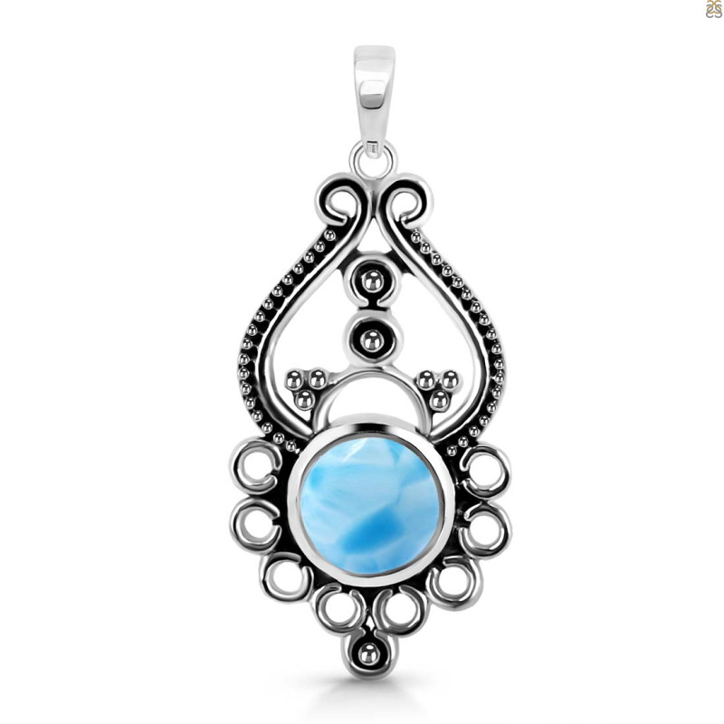 Larimar Pendant LAR-RDEP-90.