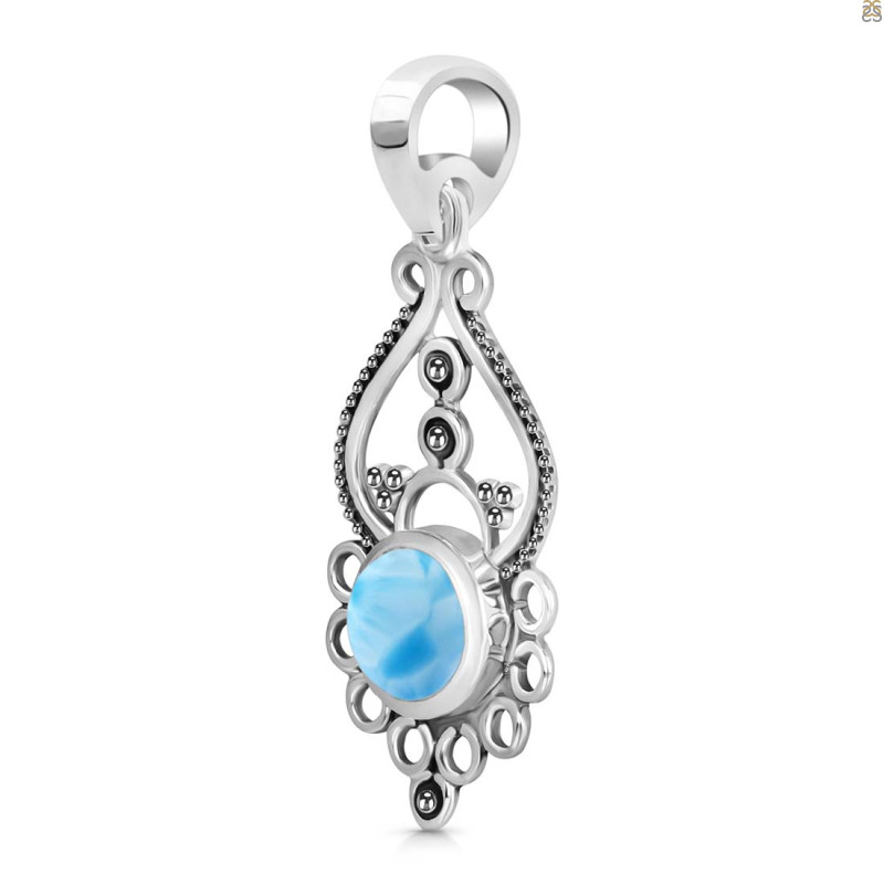 Larimar Pendant LAR-RDEP-90.
