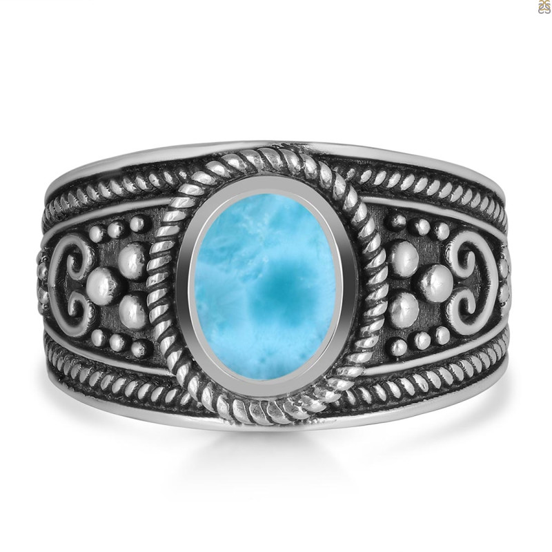 Larimar Ring LAR-RDR-1010.