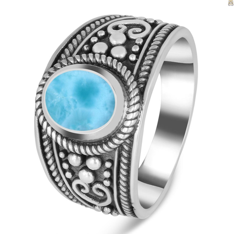 Larimar Ring
