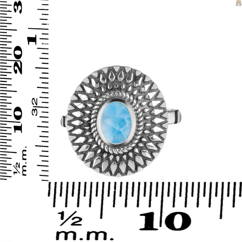 Larimar Ring LAR-RDR-1021.