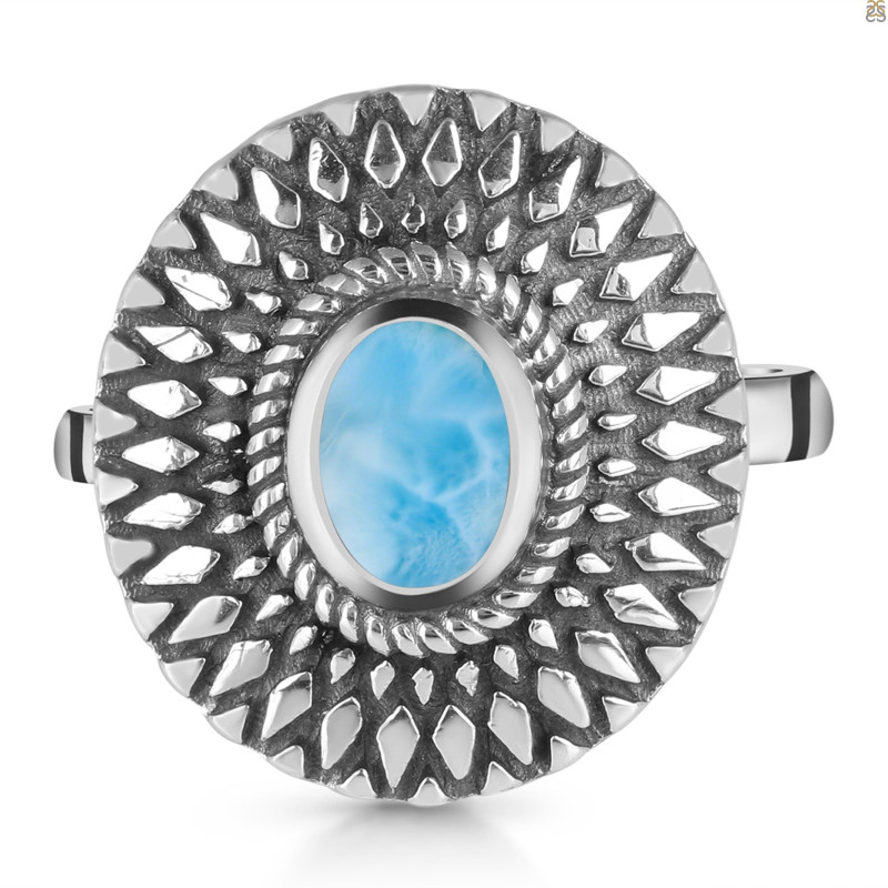 Larimar Ring LAR-RDR-1021.