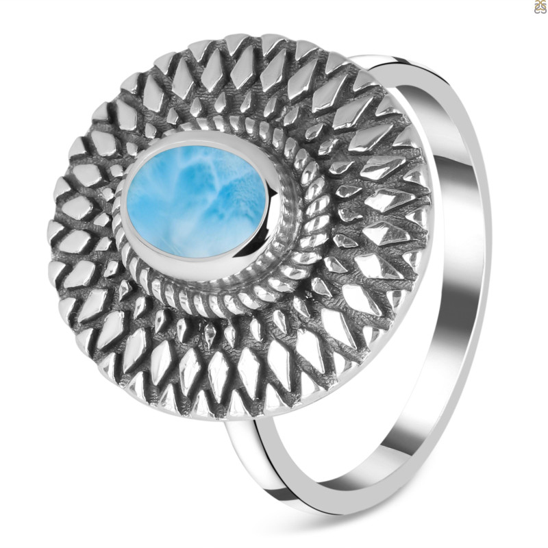 Larimar Ring LAR-RDR-1021.