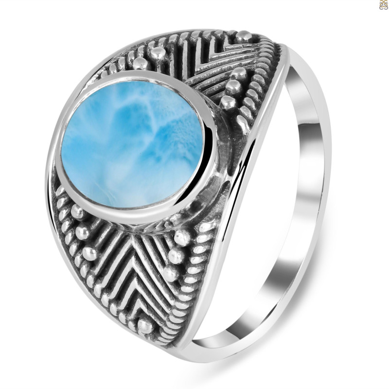 Larimar Ring