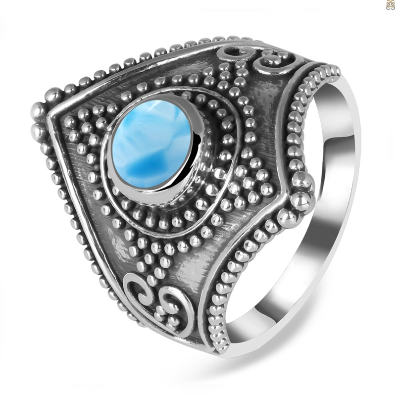 Larimar Ring
