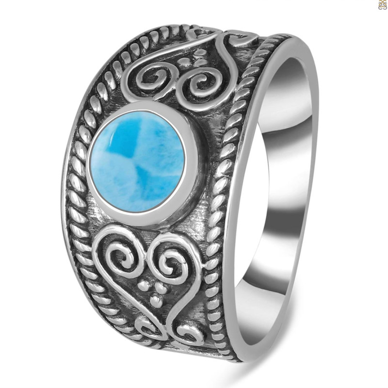 Larimar Ring