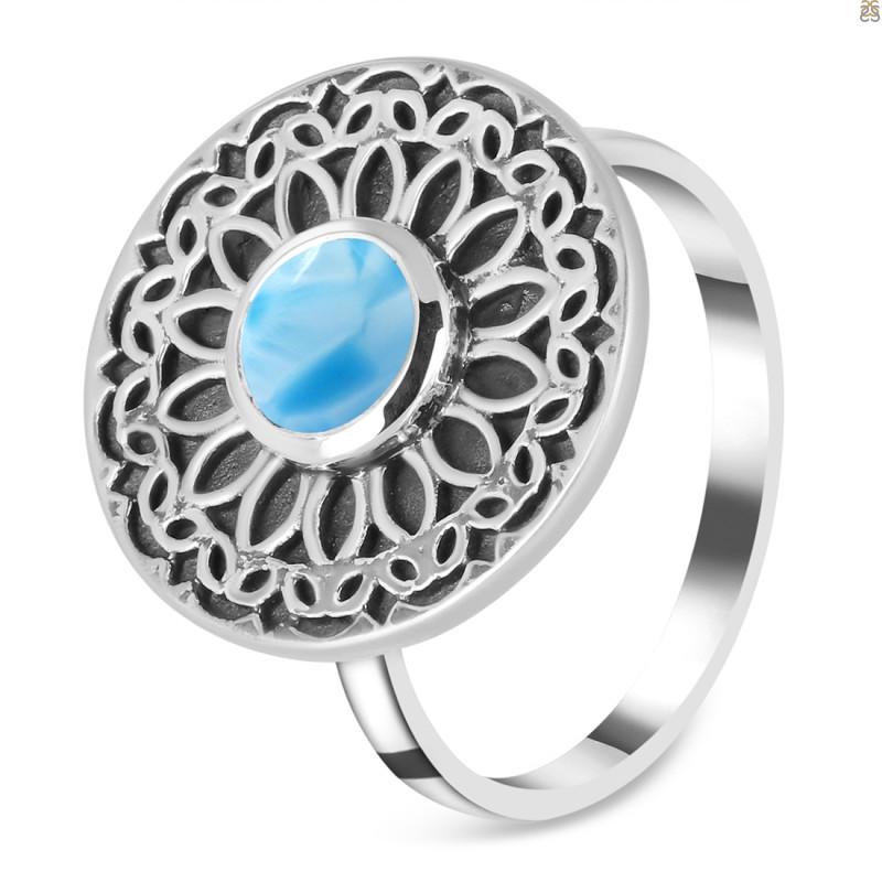 Larimar Ring