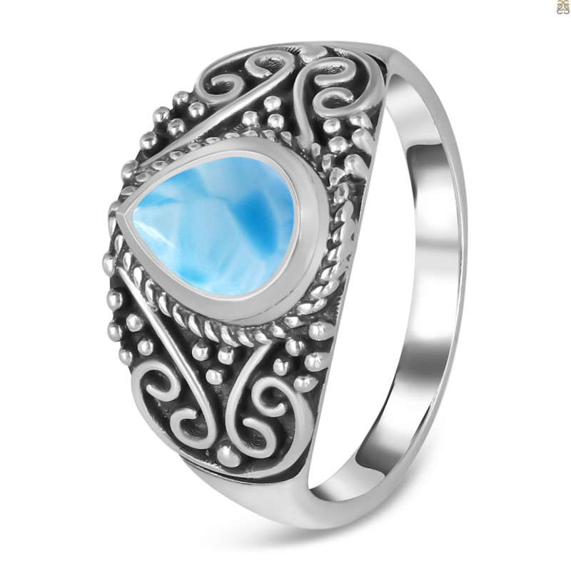 Larimar Ring