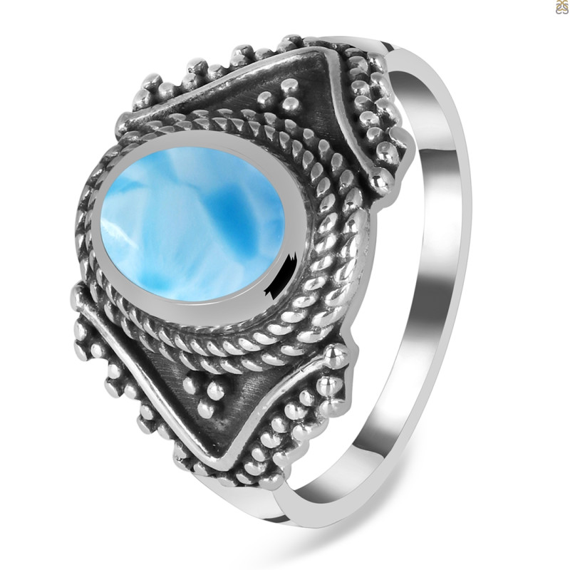 Larimar Ring