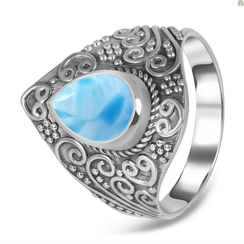 Larimar Ring