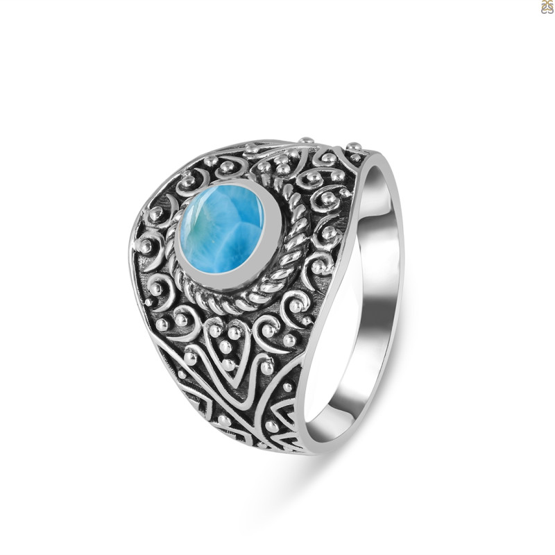 Larimar Ring
