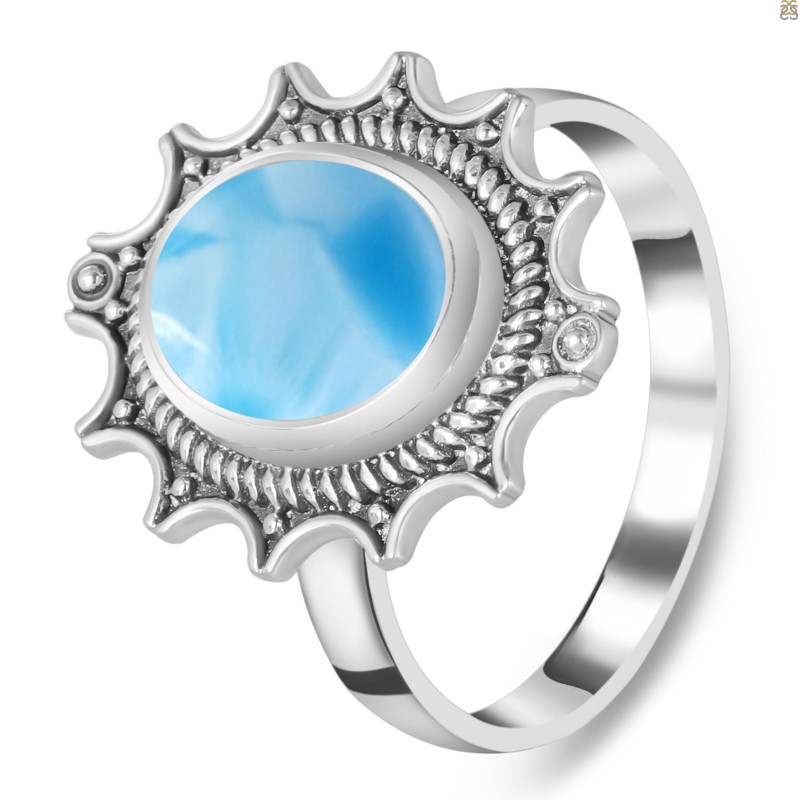 Larimar Ring