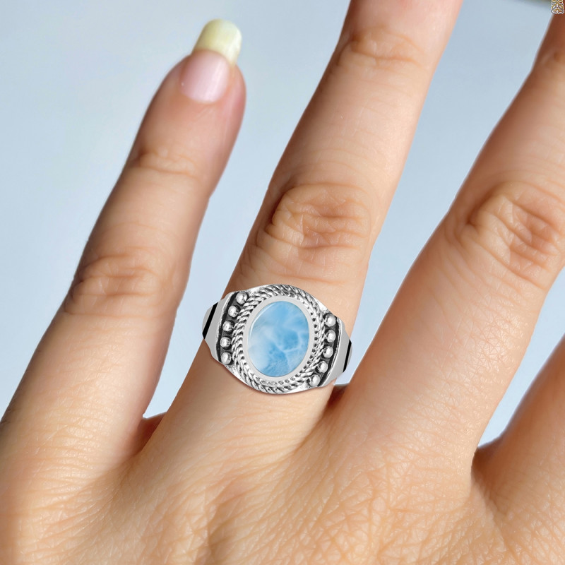 Larimar Ring LAR-RDR-1201.