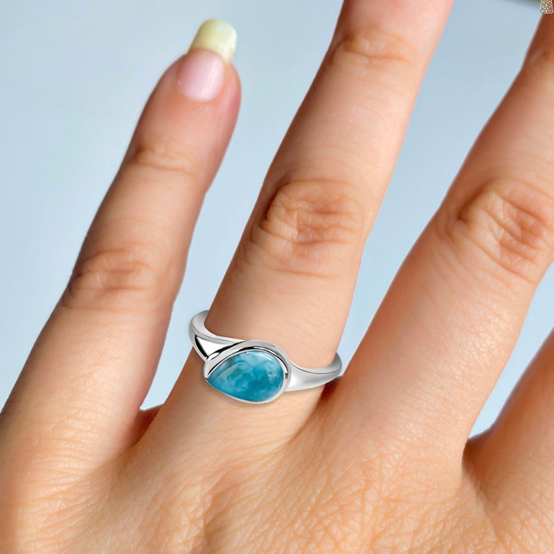 Larimar Ring LAR-RDR-123.