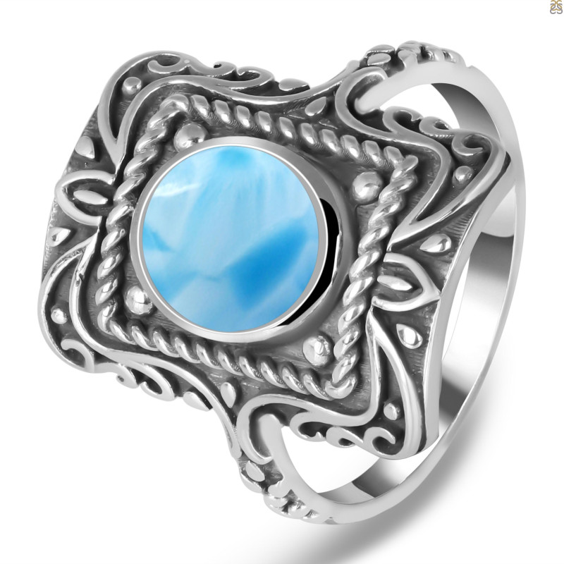 Larimar Ring