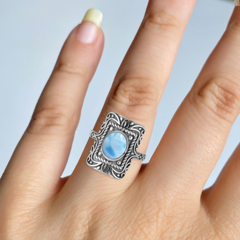 Larimar Ring LAR-RDR-1233.