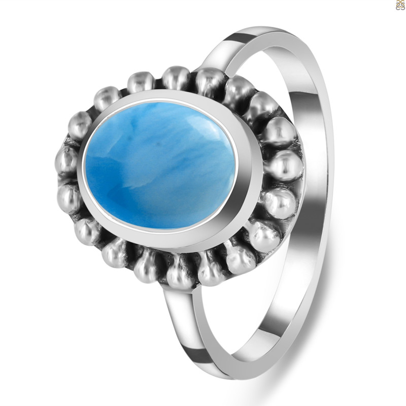 Larimar Ring