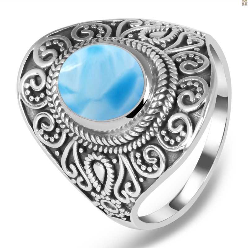 Larimar Ring