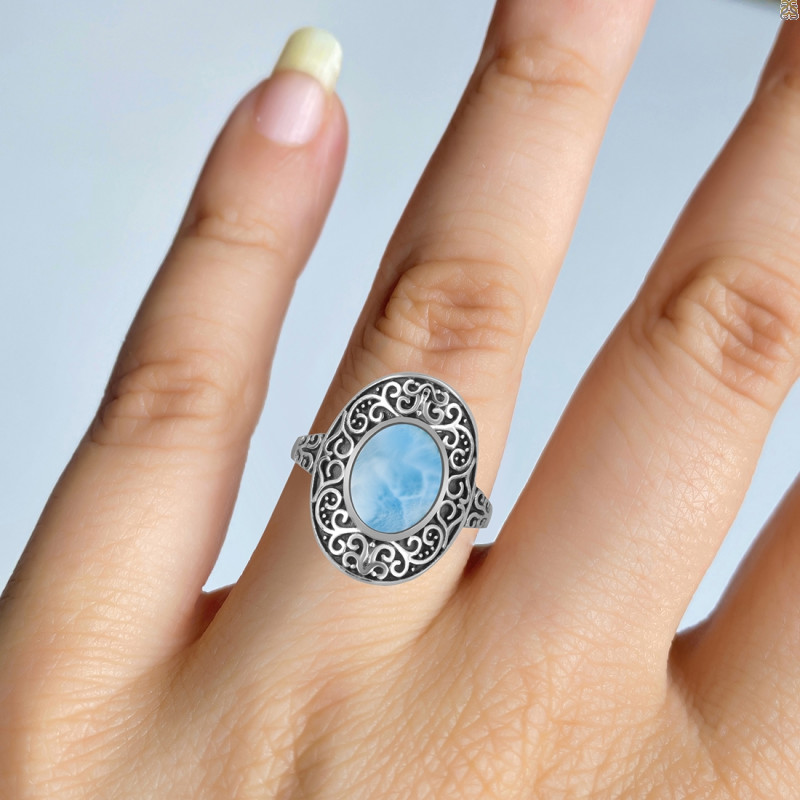 Larimar Ring LAR-RDR-1251.