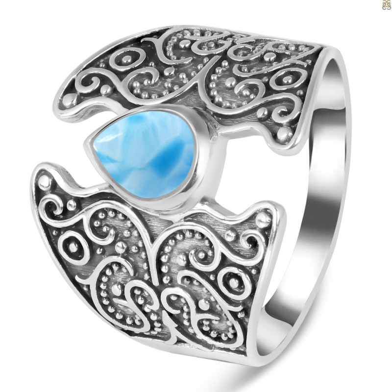Larimar Ring
