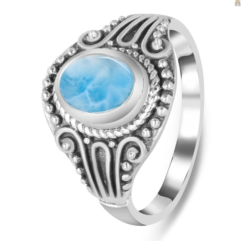 Larimar Ring