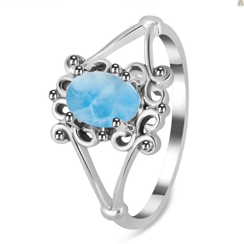 Larimar Ring