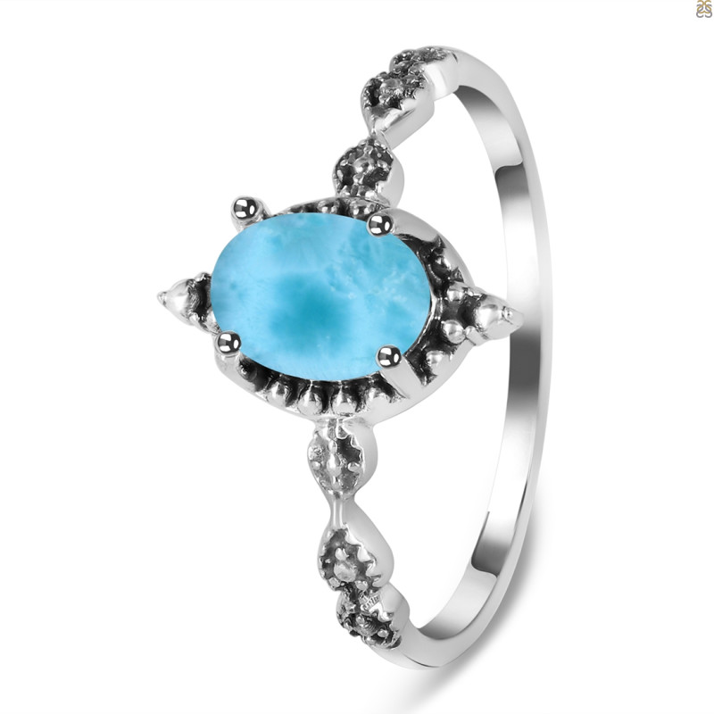 Larimar Ring