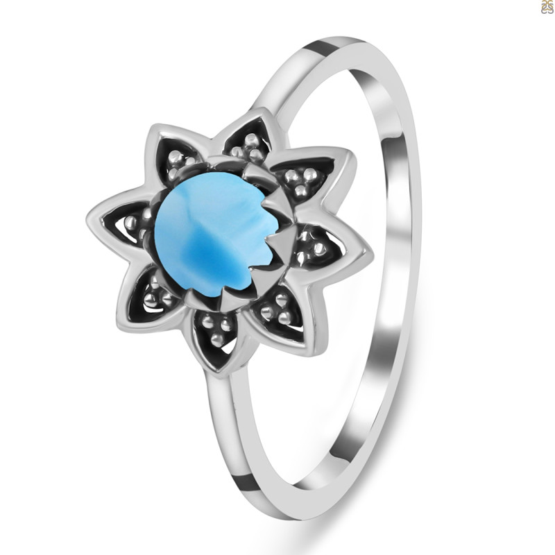 Larimar Ring
