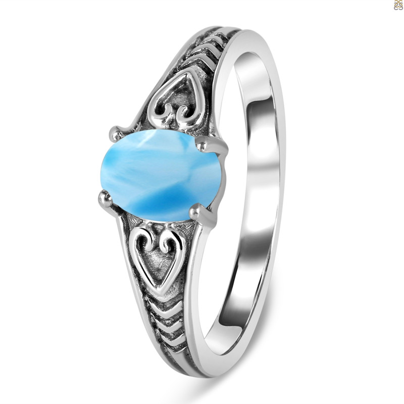Larimar Ring