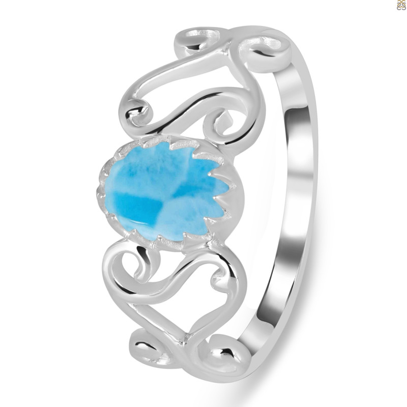 Larimar Ring