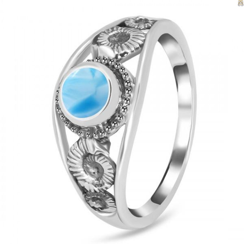 Larimar Ring