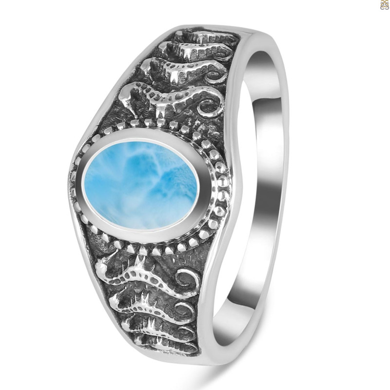 Larimar Ring