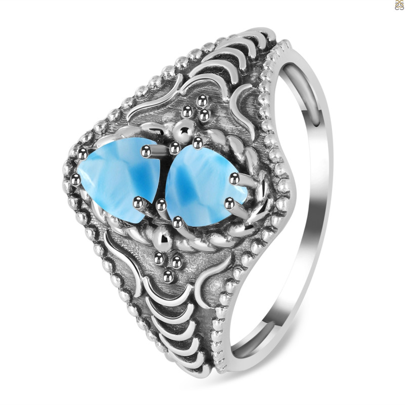 Larimar Ring