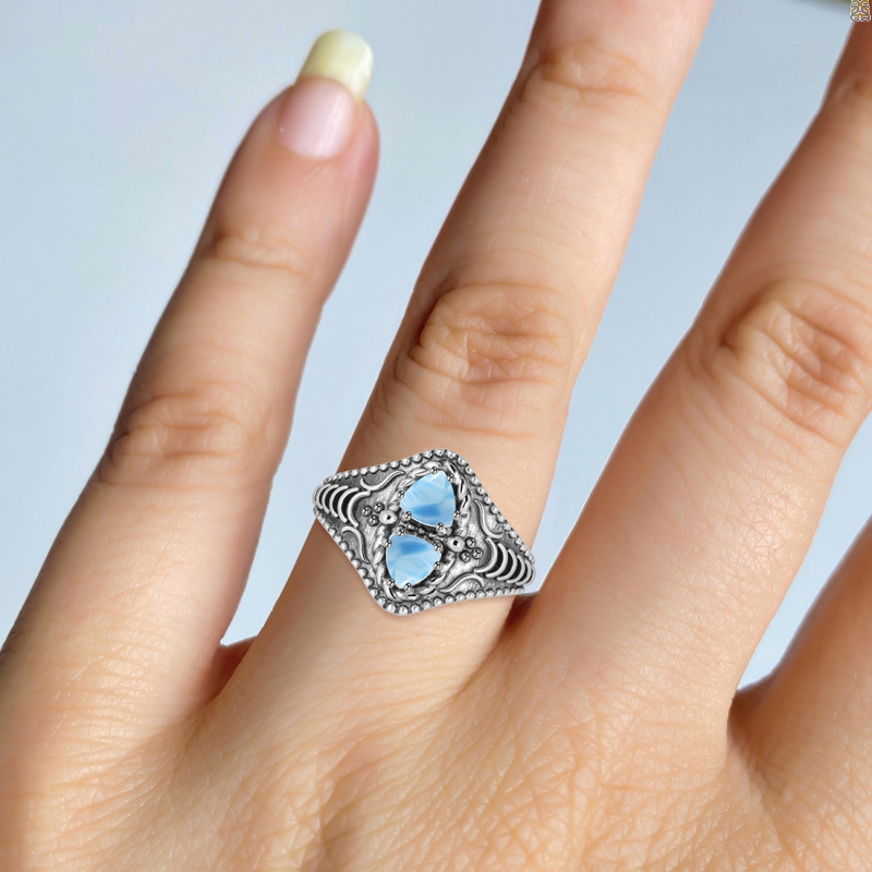 Larimar Ring LAR-RDR-817.