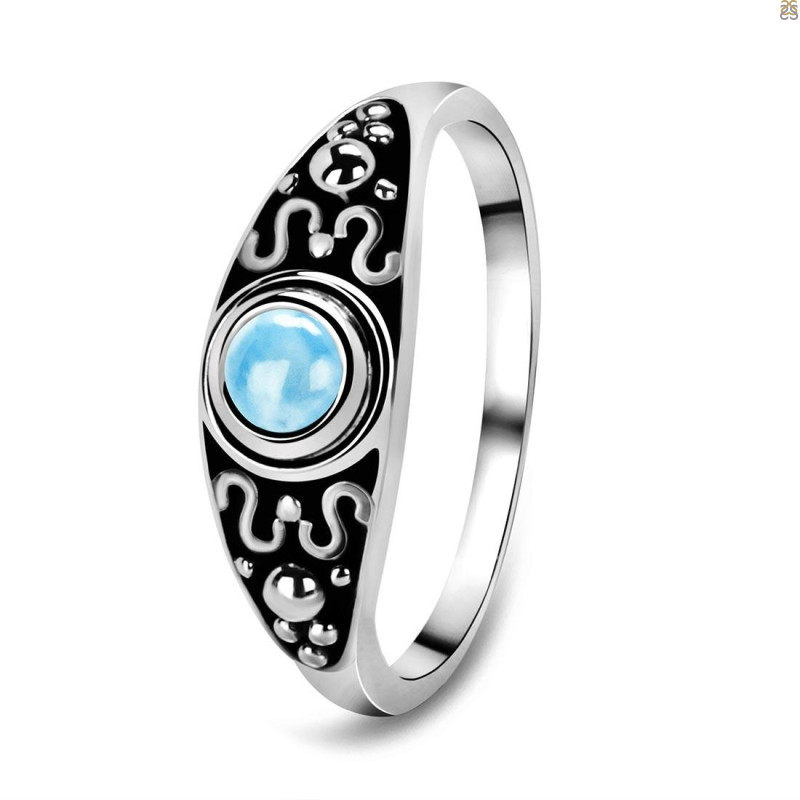 Larimar Ring