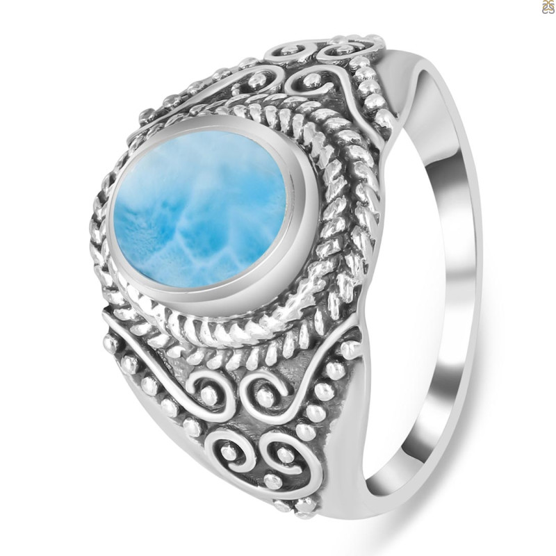 Larimar Ring