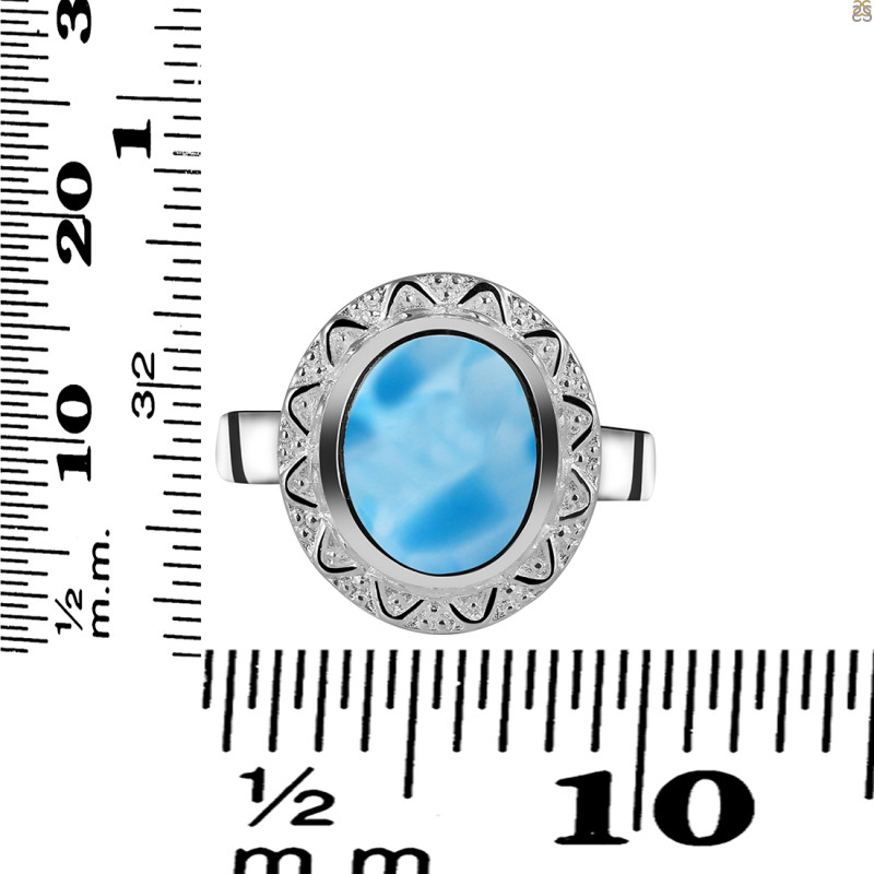Larimar Ring LAR-RDR-89.