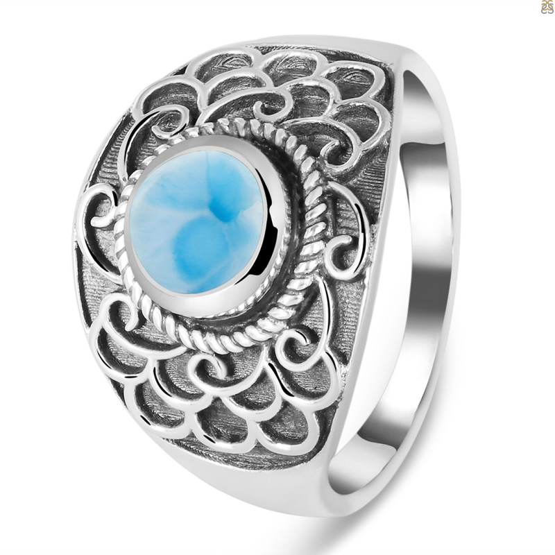 Larimar Ring