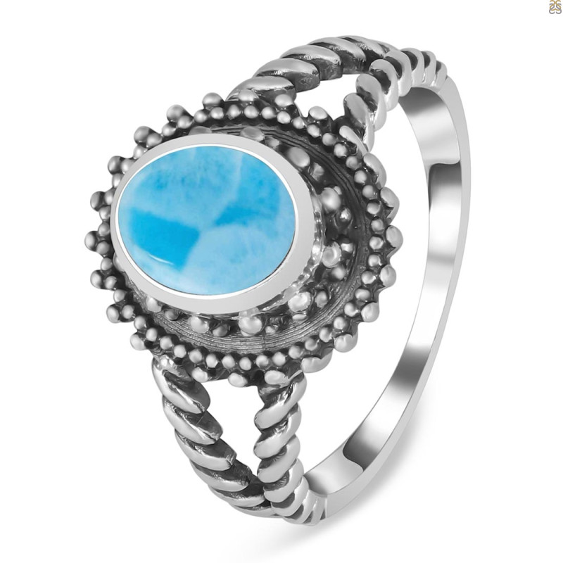 Larimar Ring