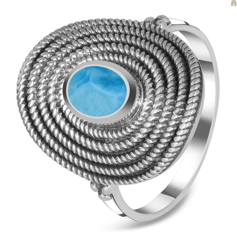 Larimar Ring