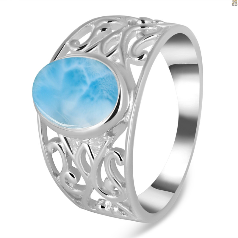 Larimar Ring