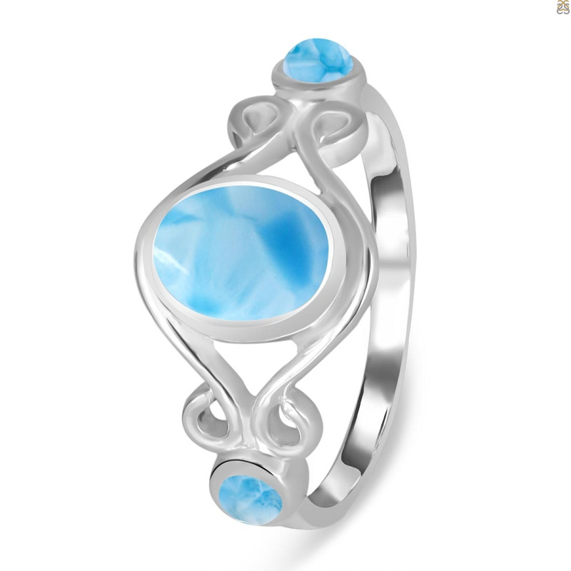 Larimar Ring