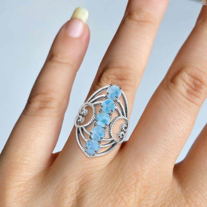Larimar Ring LAR-RDR-981.
