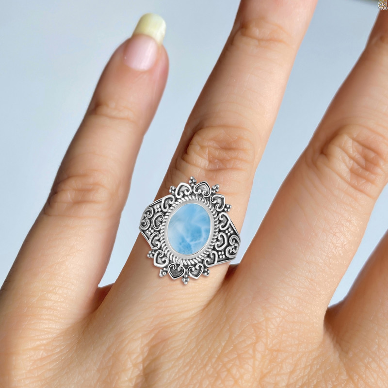 Larimar Ring LAR-RDR-991.
