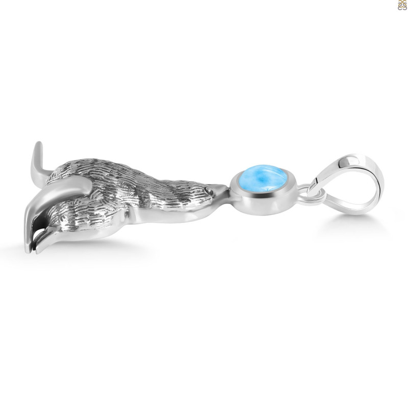Larimar Seal Pendant