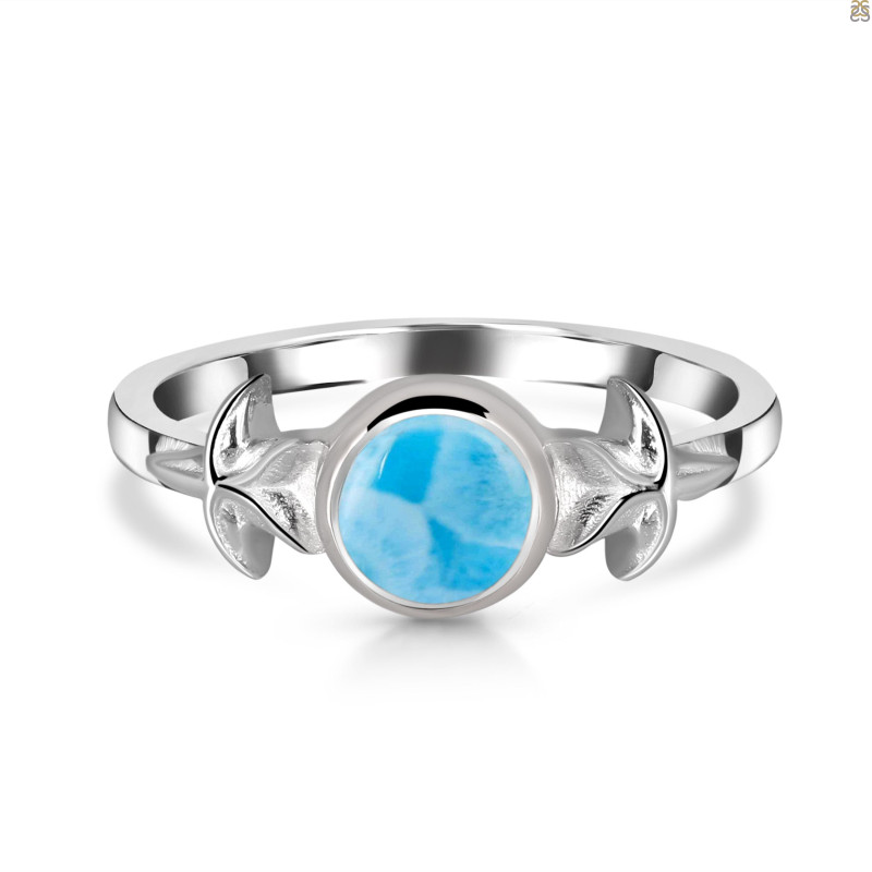 Larimar Star Fish Ring LAR-RUR-32.